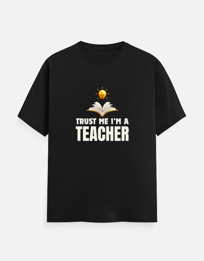Trust Me I'm a Teacher Unisex Premium Cotton T-Shirt Main Image