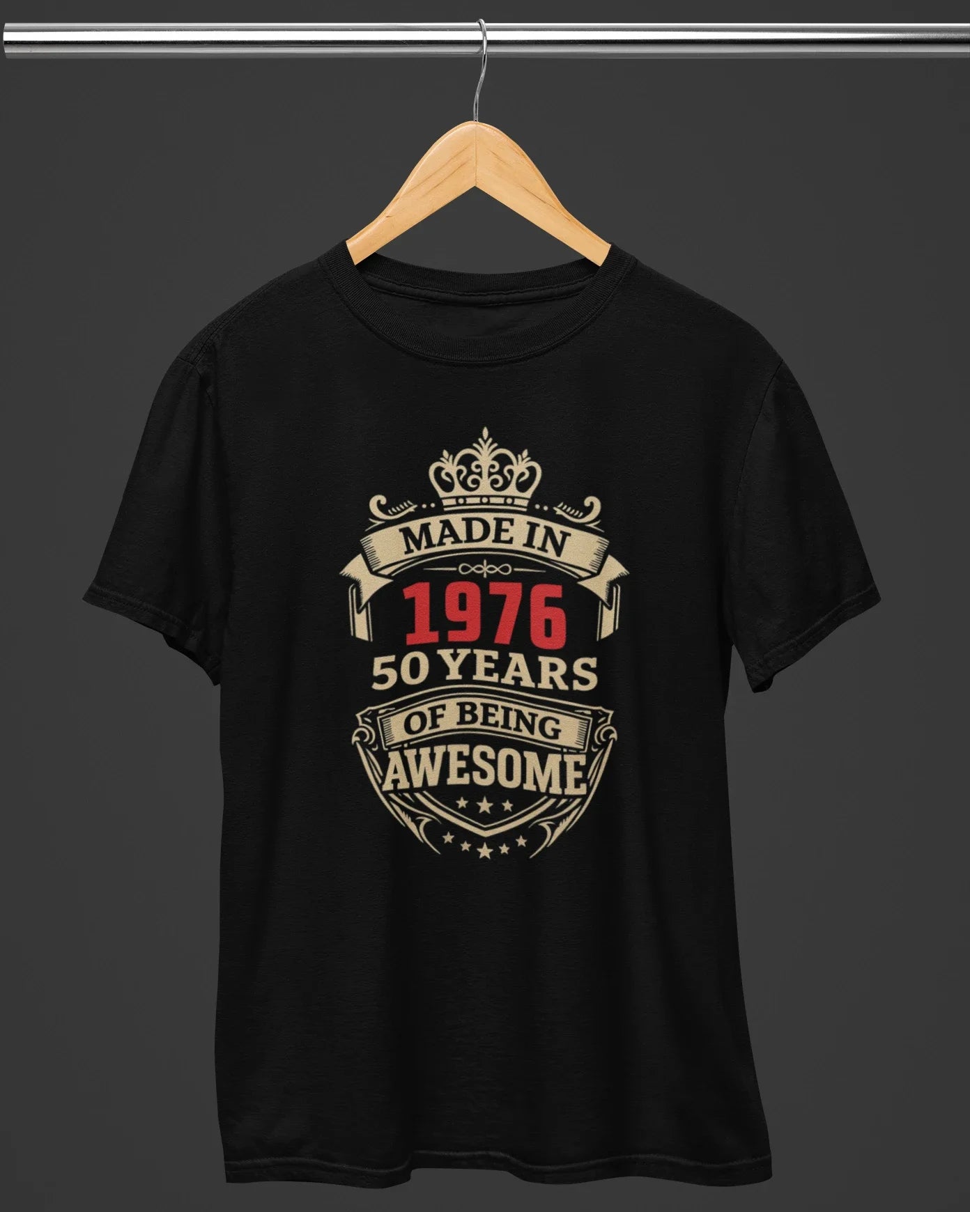 50 Years of Being Awesome Birthday T-Shirt