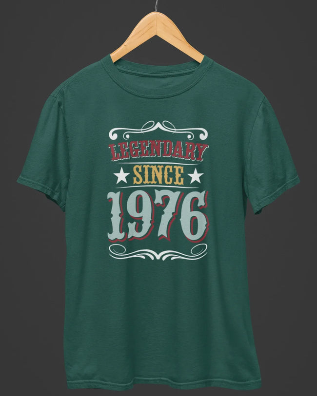 Legendary Since 1976 Birthday T-Shirt Main Image