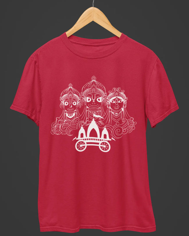 Blessings of Jagannath - Rath Yatra T-Shirt Main Image