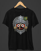 Lord Jagannath Silver Crown - Rath Yatra T-Shirt