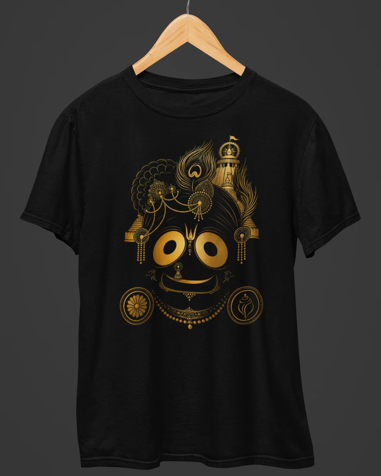 Jagannath Golden Majesty - Rath Yatra T-Shirt