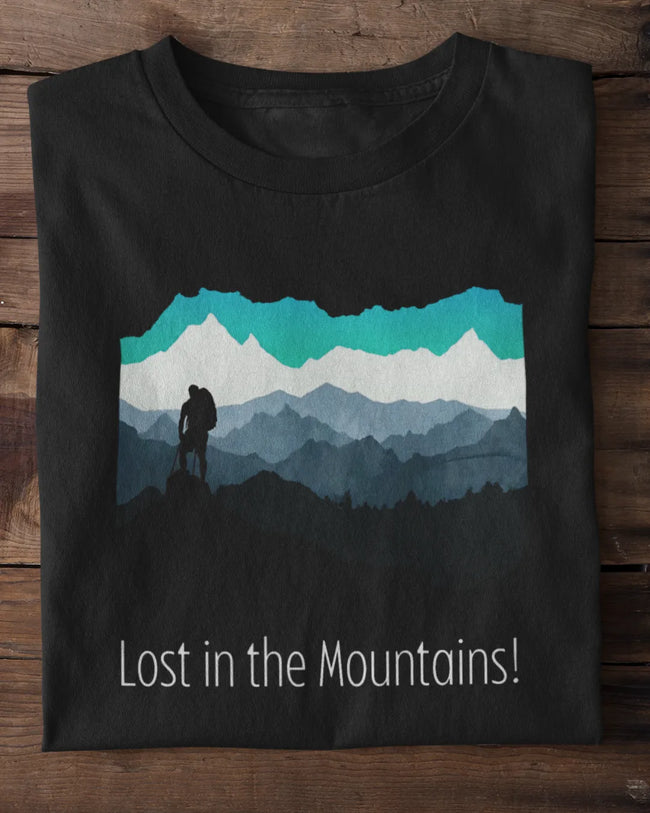 Lost in the Mountains | Unisex T-Shirt Hover Image