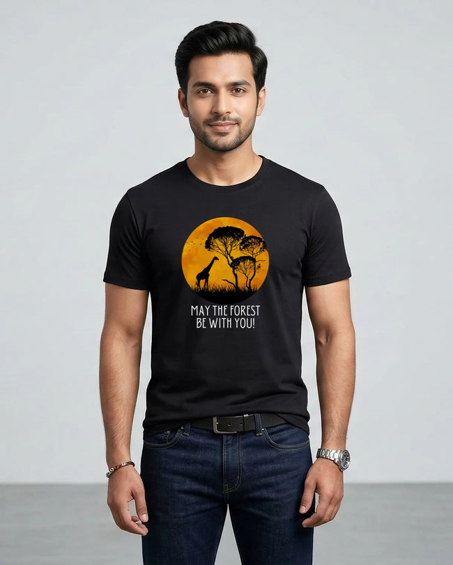 May The Forest Be with You | Unisex T-Shirt Hover Image