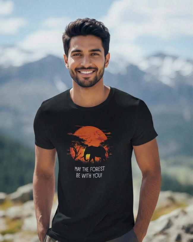 May the Forest be with You | Unisex T-Shirt Hover Image