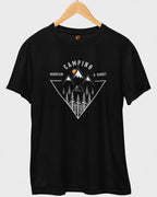 Mountain Camping & Sunset | Unisex T-Shirt
