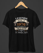 Legends Quality Genuine 1976 Birthday T-Shirt