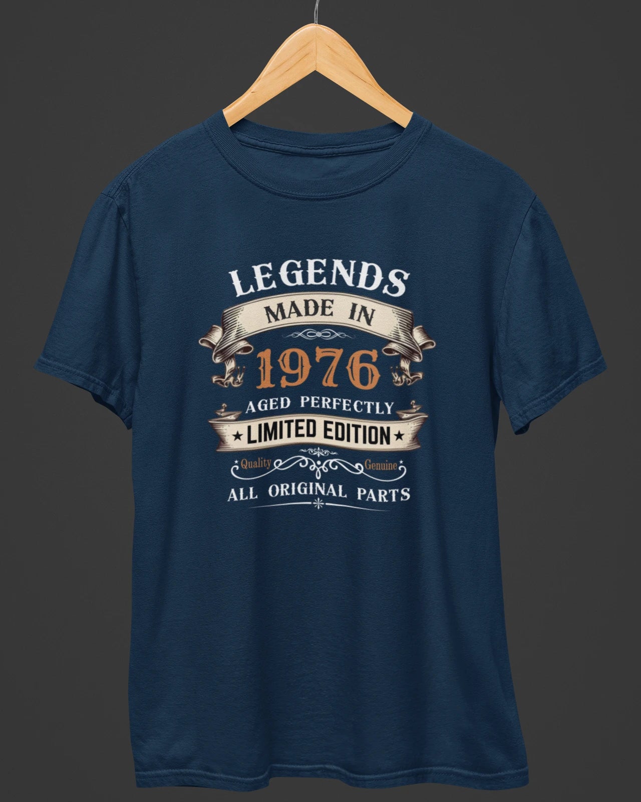 Legends Quality Genuine 1976 Birthday T-Shirt