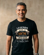 Legends Quality Genuine 1976 Birthday T-Shirt