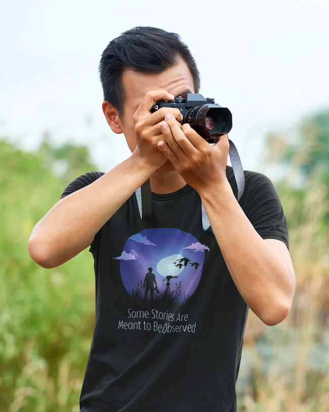 Some Stories are Meant to Be Observed | Unisex T-Shirt Hover Image