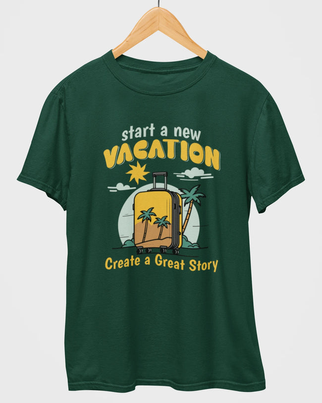 Vacation Create a Great Story T-Shirt Main Image