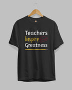 Teachers Inspire Greatness Unisex Premium Cotton T-Shirt
