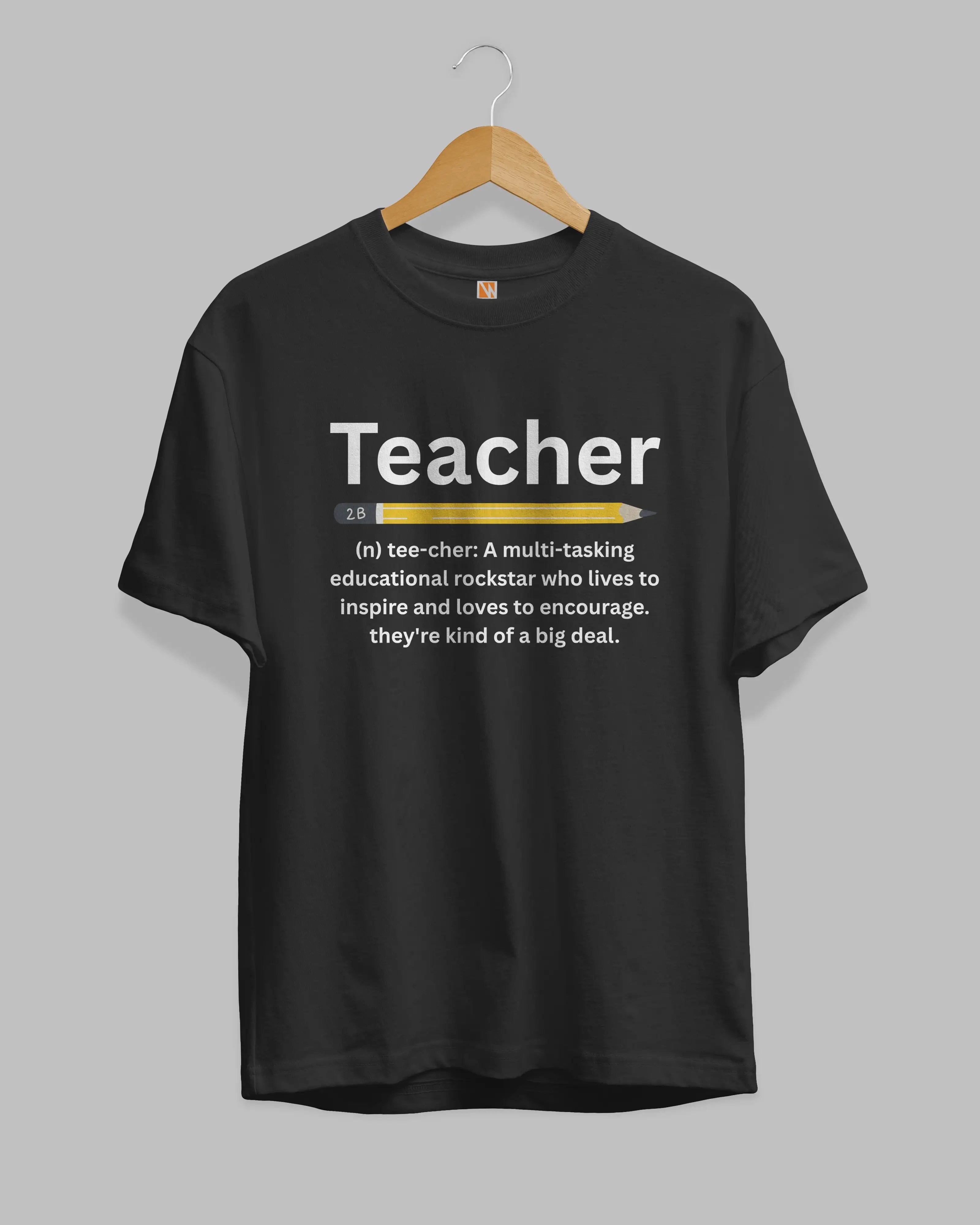 The Teacher Dictionary Unisex Premium Cotton T-Shirt
