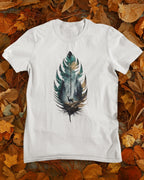 Deer on a Feather | Unisex T-Shirt