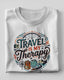 Travel Is My Therapy White T-Shirt