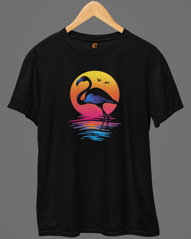 Twilight Flamingo | Unisex T-Shirt Hover Image