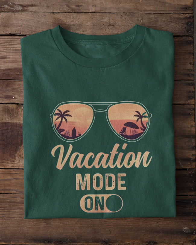 Vacation Mode On T-Shirt Hover Image