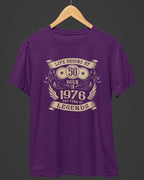 The Year of Legends 1976 Birthday T-Shirt