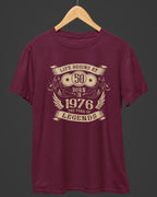 The Year of Legends 1976 Birthday T-Shirt
